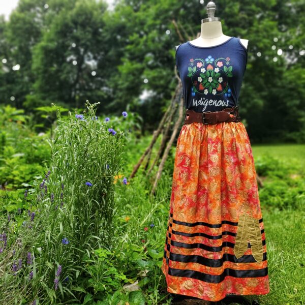 'Sea Turtles at Sunset' Ribbon Skirt