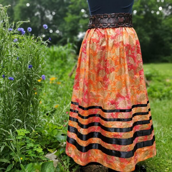 'Sea Turtles at Sunset' Ribbon Skirt - Image 7