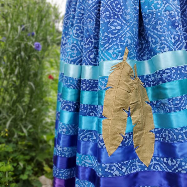 'Ocean Oasis' Ribbon Skirt - Image 3