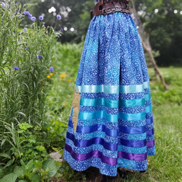'Ocean Oasis' Ribbon Skirt - Image 8
