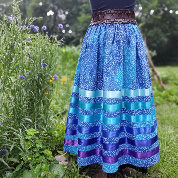 'Ocean Oasis' Ribbon Skirt - Image 7