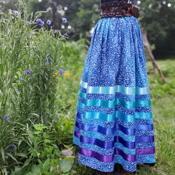 'Ocean Oasis' Ribbon Skirt - Image 6