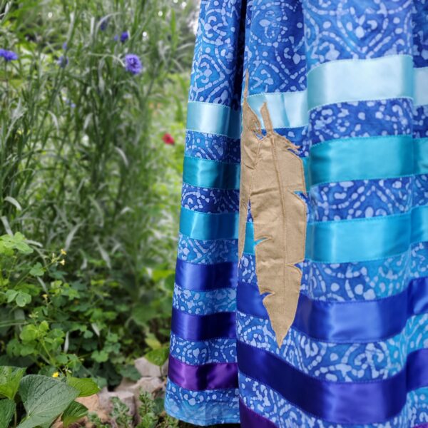 'Ocean Oasis' Ribbon Skirt - Image 9