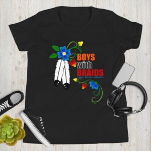 'Boys With Braids' - Youth Short Sleeve T-Shirt