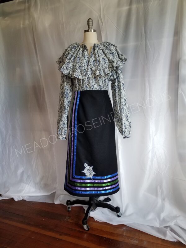 Custom Wool Wrap Skirt and/or Cape Blouse - Image 4