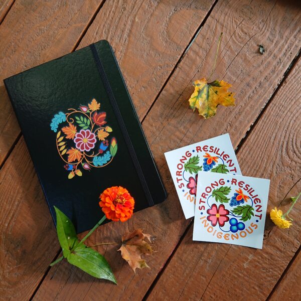 Hardcover bound notebook