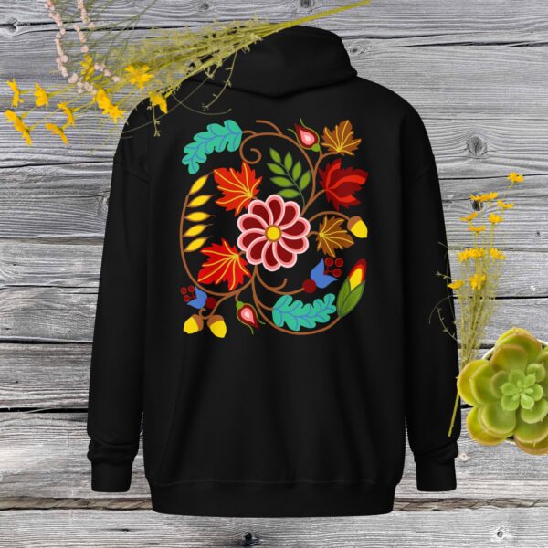 'Gather' Unisex heavy blend zip hoodie - Image 4