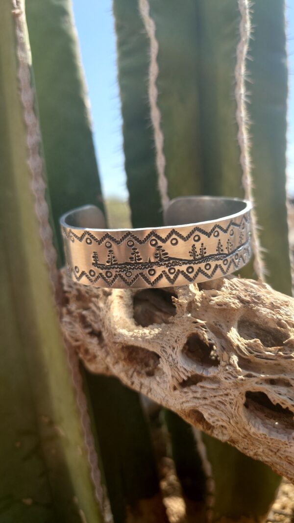 Hand-Stamped Copper and Aluminum Bracelets - Image 5