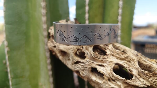 Hand-Stamped Copper and Aluminum Bracelets - Image 3